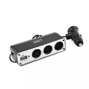 Высокое качество для мобильного телефона для цифровой камеры зарядное устройство адаптер тройной разветвитель 5A/250V 5V/500mAh легкий CHINA