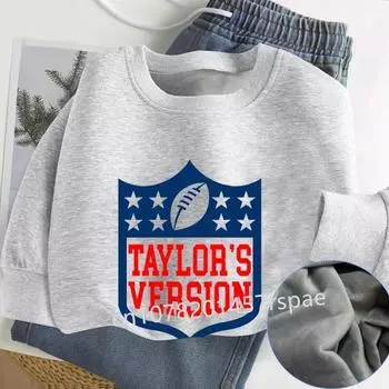 Высокое качество Футбольная версия Толстовка Travis Kelce Era Толстовка Осень Зима Флисовый пуловер Толстовка Унисекс Уличная одежда Пальто L