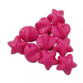 Высокое качество изготовления ювелирных изделий свободные бусины 50 шт. 11 мм DIY для оптовой продажи кулон морская звезда ожерелье браслет акрил