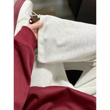 Высокое качество + оригинальная практика + белые и серые спортивные штаны женские осенние американские спортивные штаны Харлан повседневные леггинсы S