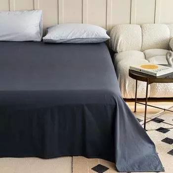 Высокое качество постельного белья из 100% хлопка, цельное домашнее постельное белье, без катышков, без обесцвечивания, без наволочки 160x230cm