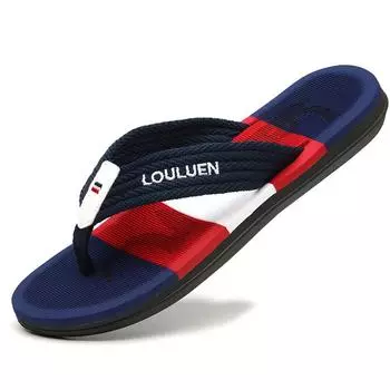 Высокое качество, самые продаваемые шлепанцы, мужские летние пляжные тапочки, мужские модные дышащие повседневные мужские тапочки для лета на открытом воздухе 39