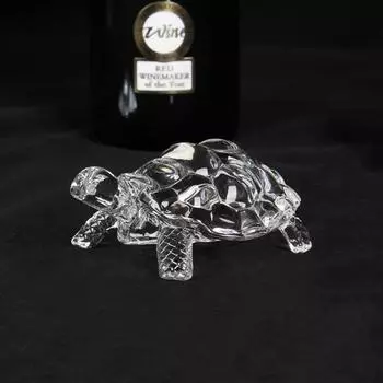 Высокое качество символизирует счастье ремесло подарок настольный орнамент кристалл черепаха статуя черепахи прозрачный