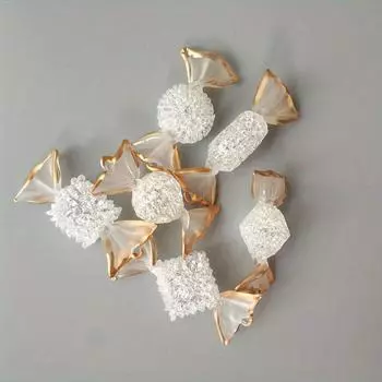 Высокое качество стеклянные сладости конфеты свадьба рождественская вечеринка украшения дома DIY орнамент ремесла