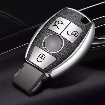 Высокое качество ТПУ кожаный автомобильный ключ чехол с дистанционным управлением чехол-держатель для Mercedes Benz ABRG Class GLK GLA W204 W251 W463 W176 W246