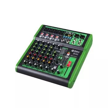 Высокое качество звука D Debra Audio Mixer Audio Interface Портативный записывающий микшер Audio USB 99 DSP Цифровая студия записи караоке для пульта DJ-микшера