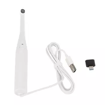 Высокое разрешение USB портативный визуальный оральный эндоскоп для ухода за зубами для телефона и компьютера