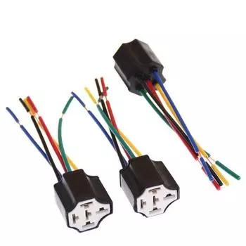 Высокое реле с контактами 5-контактный автоматический релейный разъем 5-контактный релейный разъем автоаксессуары чёрный