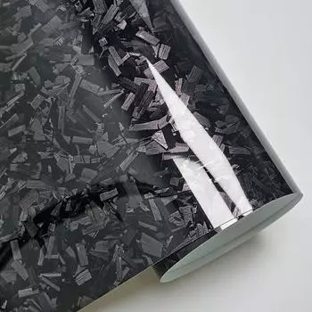 Высокоглянцевая кованая виниловая пленка из кованого углеродного волокна, черная, серебристая, виниловая пленка для мотоциклов, наклейки, автоаксессуары, оберточная фольга 30CMX100CM серебряный