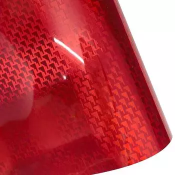 Высокоглянцевые наклейки на кузов мотоцикла 3D эффект Оберточная фольгированная наклейка для автомобиля мотоцикла DIY RED-152*10CM