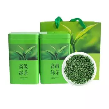 Высокогорный зеленый чай 150 г Ранний весенний новый чай Крепкий ароматный зеленый чай