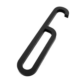 Высококачественная 3D стереоскопическая акриловая цифра на дверь, номер, слово, английская буква, креативная гостиница, апартаменты, номер