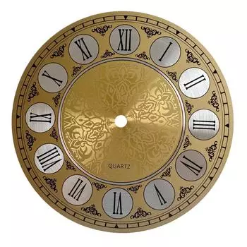 Высококачественная алюминиевая пластина на циферблате с римскими цифрами, процесс волочения металлической проволоки