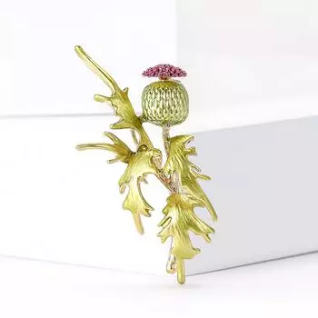 Высококачественная эмалевая брошь-примула из сплава, модная маленькая свежая женская брошь для пальто, кардигана, корсажа, ювелирные изделия, булавка