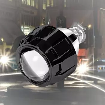 Высококачественная антиблокировочная лампа двигателя с высоким люменом, светодиодная передняя фара автомобиля, супер яркая, устойчивая к высоким температурам, автозапчасти для простых A серебряный