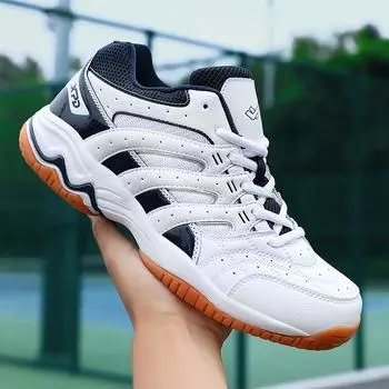 Высококачественная аутентичная волейбольная обувь для мужчин и женщин, гандбольная тренировочная обувь, унисекс, дышащие профессиональные кроссовки, нескользящая обувь Sprot 36 бежевый/красный