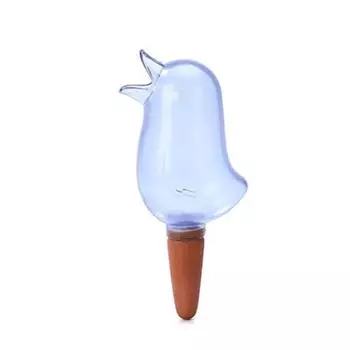 Высококачественная автоматическая поилка для цветов, поилка для растений, самополивной водяной шар в форме птицы, выдувной пластиковый водяной шар ручной работы