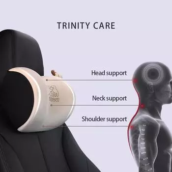 Высококачественная автомобильная подушка для шеи, защитная поясничная поддержка, дышащая пена с эффектом памяти, подушка для подголовника автомобиля, избавляющая от стресса и суеты