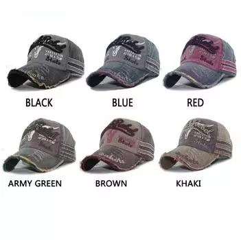 Высококачественная бейсбольная кепка унисекс для женщин, джинсовые кепки в стиле хип-хоп для мужчин, кепка дальнобойщика с вышивкой букв, регулируемая шляпа в стиле хип-хоп с костями чёрный