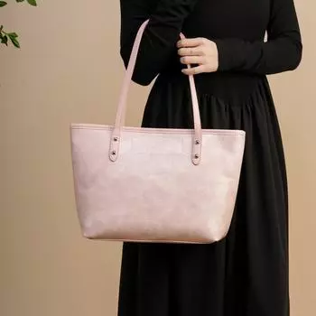 Высококачественная большая сумка в стиле ретро для женщин, новинка 2024 года, сумка на плечо для пригородных поездок чёрный