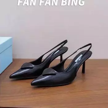 Высококачественная брендовая модная женская обувь из натуральной кожи с открытой пяткой, элегантные туфли без шнуровки с острым носком, пикантные туфли на тонком низком каблуке 39 розовый