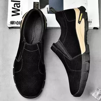 Высококачественная брендовая мужская походная обувь, удобная повседневная обувь, мужская спортивная обувь, простая прогулочная обувь, бесплатная доставка 38 чёрный