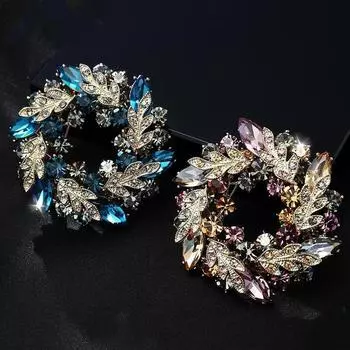 Высококачественная брошь круглая пряжка на грудь пальто женский простой кардиган булавка пряжка фиксированный корсаж одежда с аксессуарами белый