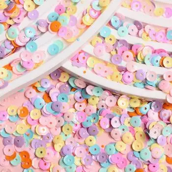 Высококачественная чашка для воды из ПВХ, ювелирные аксессуары, круглый вогнутый тип, блестящий фантомный цвет, сделай сам, декоративный материал, чехол для телефона с блестками, креативный 40 г 40g разноцветный