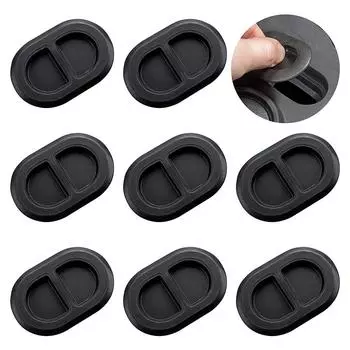 Высококачественная черная резиновая овальная сливная пробка для поддона пола для Jeep Wrangler JL 2018 2019 2020 2021 2024 2024