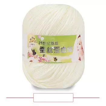 Высококачественная детская пряжа Крючковая пряжа Хлопковая пряжа Мягкая Молочный хлопок Пряжа для вязания 01
