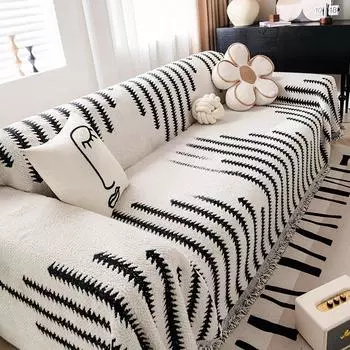 Высококачественная диванная подушка из синели, всесезонный чехол для дивана, цельное универсальное одеяло 180*130cm