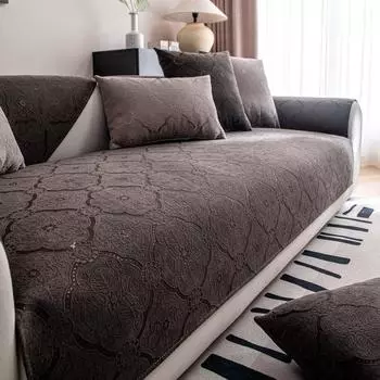 Высококачественная доступная роскошная водонепроницаемая диванная подушка Four Seasons универсальная нескользящая кожаная диванная подушка с электроприводом 70X70