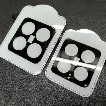 Высококачественная HD прозрачная защита объектива камеры высокой четкости для Xiaomi 14 Pro 13 Ultra закаленное стекло для Mi14 Pro Mi13 Ultra For Xiaomi 13 Ultra чёрный