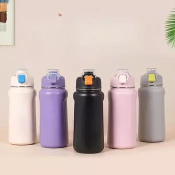 Высококачественная и большая кружка из нержавеющей стали 316, портативный горшок Dundun для девочек, спорт на открытом воздухе, фитнес-чашка 700ml