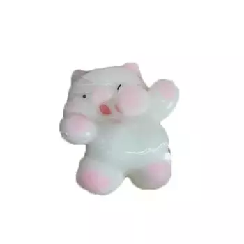 Высококачественная игрушка для сдавливания свиньи, мягкая и гнилостная, на ощупь силикон, пищевая, сжимающая, декомпрессионная One Size