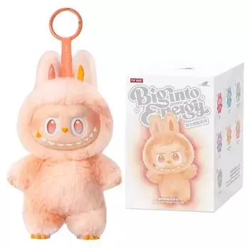 Высококачественная игрушка Labubu Monster Box Сердце Макарон Серия Сиденье ПВХ Подвеска Кукла Модель Монстр Реплика Брелок Детские Плюшевые Игрушки Подарки на День Рождения оранжевый