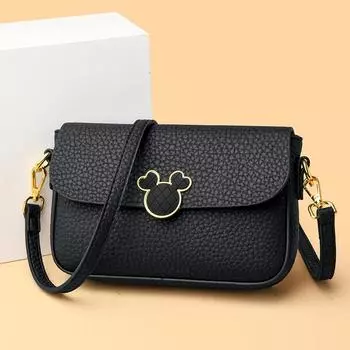 Высококачественная искусственная кожа, модные женские маленькие сумки, женские однотонные роскошные кошельки, дизайнерские брендовые женские сумки через плечо