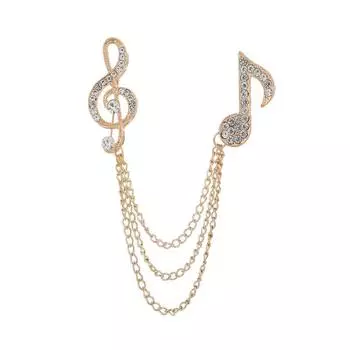 Высококачественная изысканная брошь для мужчин и женщин, хрустальный значок, шаль, пряжка, костюм, кисточка, цепочка, булавка