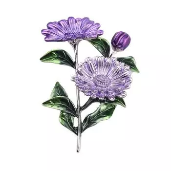 Высококачественная изысканная брошь-роза со стразами, эмалированный корсаж, аксессуары для одежды, ювелирные изделия, место