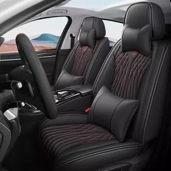 Высококачественная кожаная подушка для сиденья автомобиля в деловом стиле с технологией охлаждения Feather-Standard Edition сапфир синий