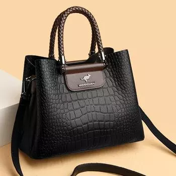 Высококачественная кожаная сумка через плечо для женщин, роскошные сумки и кошельки, женские модные сумки-мессенджеры через плечо