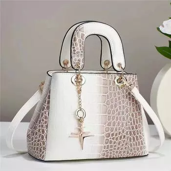 Высококачественная кожаная женская сумка через плечо для женщин Простые модные стильные сумки женские сумки-шопперы Boston Crossbody