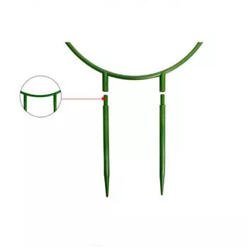 Высококачественная креативная решетка для растений, садовый декор, круглая цветочная стойка, пластиковая простая поддержка для вьющихся растений