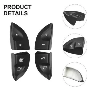 Высококачественная крышка переключателя кнопок, 1 пара, 2208210679, прямая замена для Mercedes S-class W220, пластиковый материал CHINA