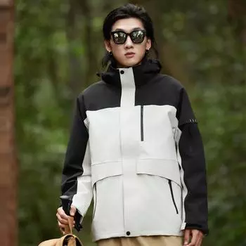 Высококачественная куртка для мужчин и женщин, противовирусная водонепроницаемая одежда для альпинизма, теплая и дышащая горнолыжная одежда «три в одном» S