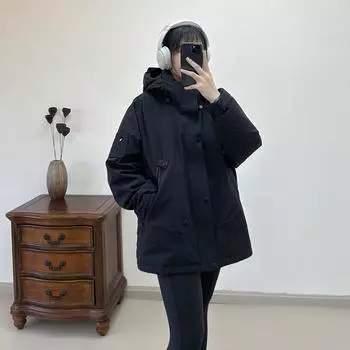 Высококачественная куртка три в одном для женщин, зимняя новая куртка для мужчин 2024 года, куртка для пар, альпинистский костюм, пуховик S имбирный