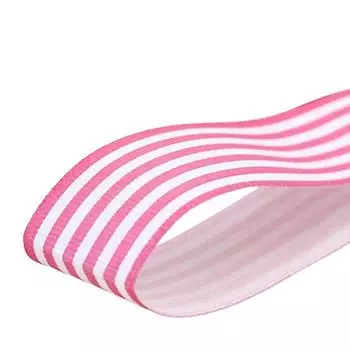 Высококачественная лента Grosgrain для свадебного декора Классическая и элегантная полосатая лента Grosgrain Лента-проволока