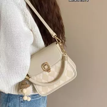 Высококачественная маленькая квадратная сумка Sweet Time, стиль Fresh Ins, одно плечо, сумка через плечо для женщин