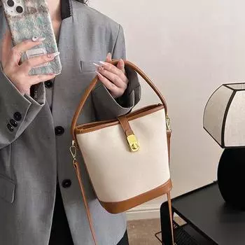 Высококачественная маленькая сумка, большая вместимость, универсальная ретро-сумка через плечо, женская сумка чёрный