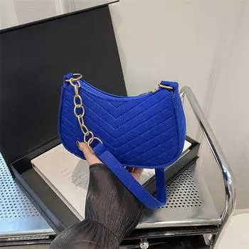 Высококачественная маленькая сумка через плечо, женская модная сумка через плечо, дизайнерская сумка-багет Tide